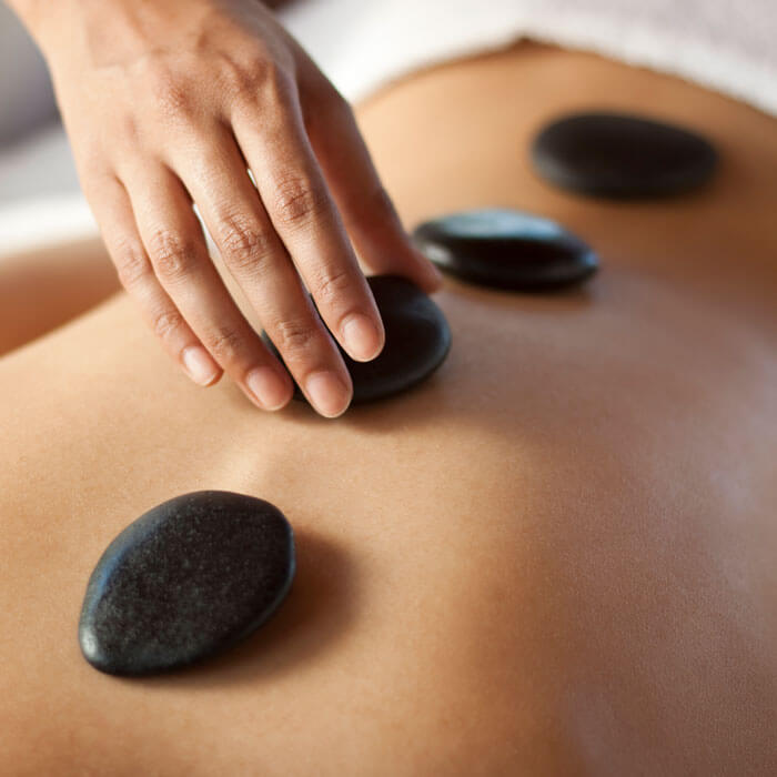 hot stones massage